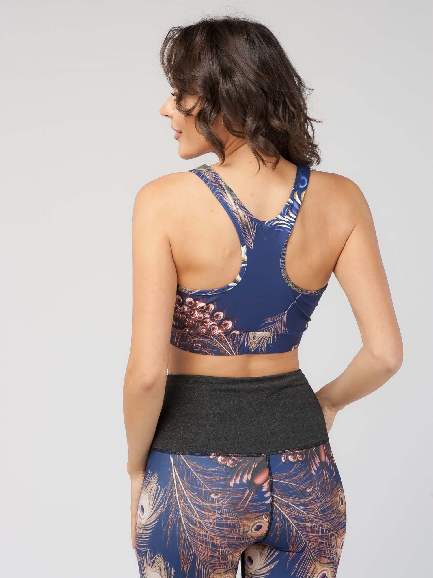 High Fashion Printed Sports Bra